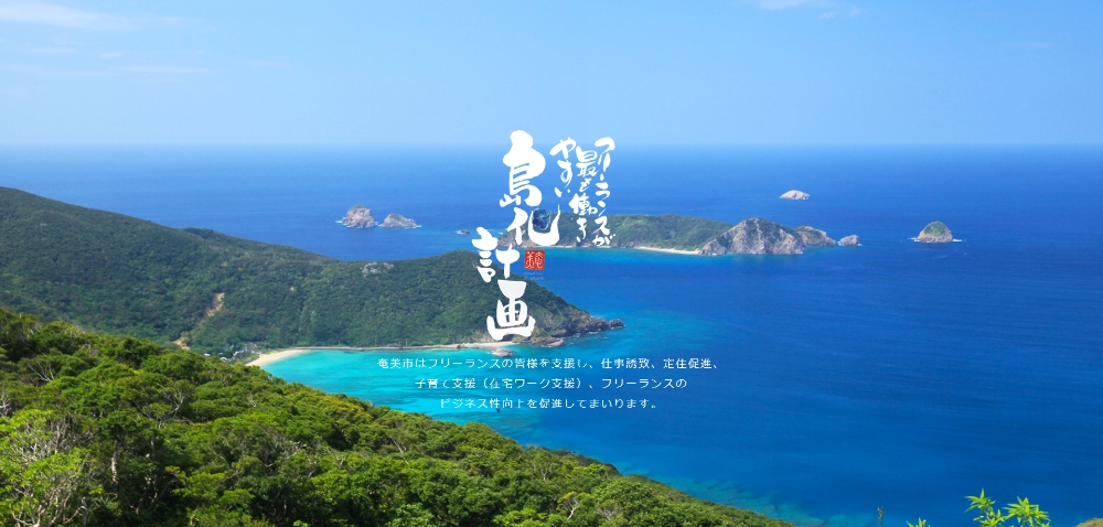 フリーランスが最も働きやすい島化計画